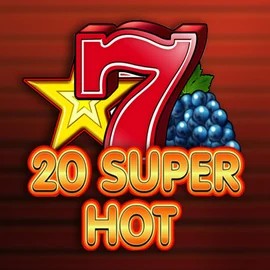 20 Super Hot slot visual from Amusnet Interactive available on sspinsy.eu
