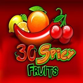 30 Spicy Fruits slot logo by Amusnet Interactive at Spinsy Casino