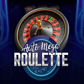 Auto Mega Roulette slot icon by Pragmatic Play, available at Spinsy Casino