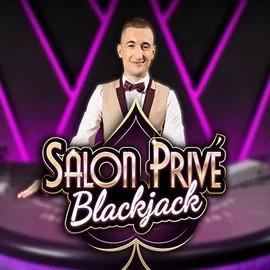 Blackjack Salon Privé by Ezugi, showcased at sspinsy.eu – game logo
