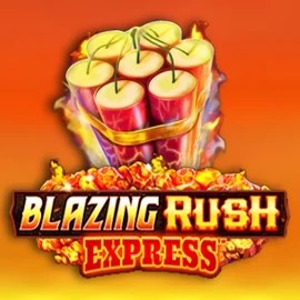 Blazing Rush Express logo by AreaVegas Spinsy Casino