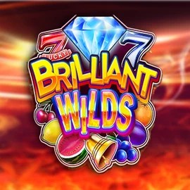 Brilliant Wilds online game logo by iSoftBet on sspinsy.eu