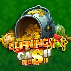 Burning Slots Cash Mesh casino game by BF Games – featured logo at Spinsy Casino