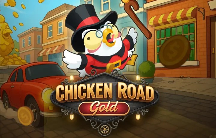 Chicken Road Gold logo by InOut Spinsy Casino