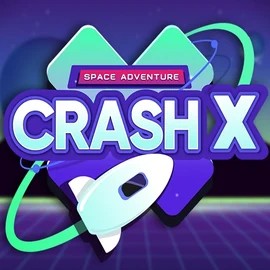 Crash X online game logo by Turbo Games on sspinsy.eu