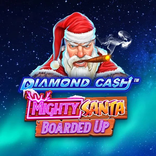 Enjoy Diamond Cash Mighty Santa Boarded Up by Greentube – logo hosted on sspinsy.eu