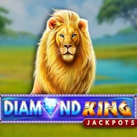 Diamond King Jackpots logo by SpinPlay Games Spinsy Casino