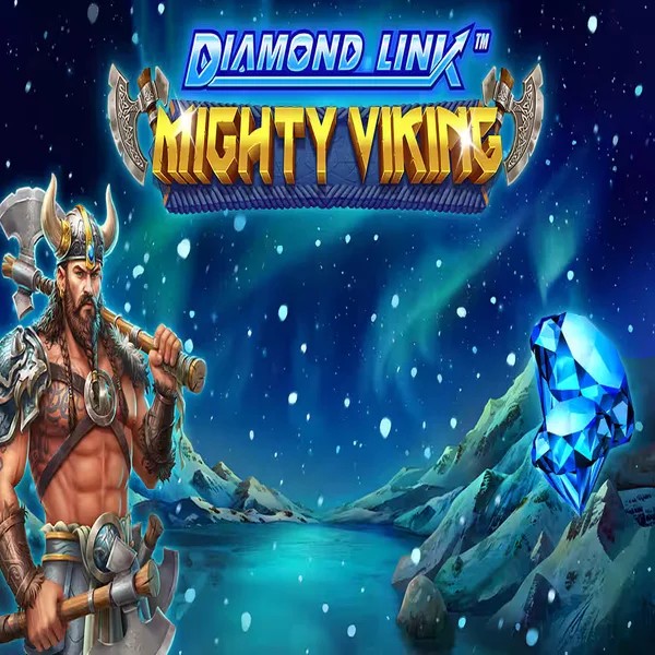Diamond Link Mighty Viking logo by Greentube Spinsy Casino