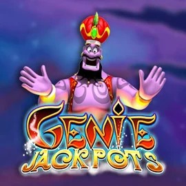 Genie Jackpots casino game by Blueprint Gaming – featured logo at Spinsy Casino
