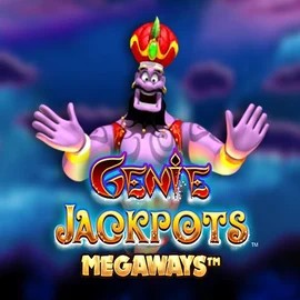 Enjoy Genie Jackpots Megaways by Blueprint Gaming – logo hosted on sspinsy.eu