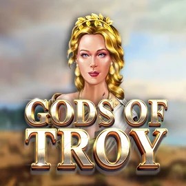 Slots logo of Gods of Troy from Red Tiger Gaming at Spinsy Casino