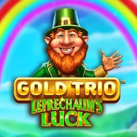 Gold Trio Leprechaun's Luck slot visual from Playtech available on sspinsy.eu