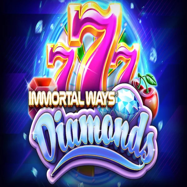 Immortal Ways Diamonds logo – Slots by RubyPlay at Spinsy Casino