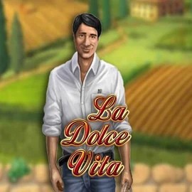 La Dolce Vita slot icon by Gamomat, available at Spinsy Casino