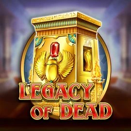 Legacy of Dead logo – Slots by Play'n GO at Spinsy Casino