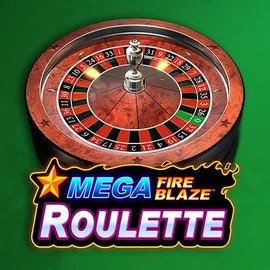 Mega Fire Blaze Roulette casino game by Playtech – featured logo at Spinsy Casino
