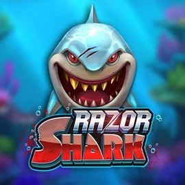 Slots logo of Razor Shark from Push Gaming at Spinsy Casino