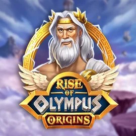 Rise of Olympus Origins slot logo by Play'n GO at Spinsy Casino