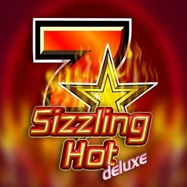 Sizzling Hot Deluxe logo – Slots by Novomatic at Spinsy Casino