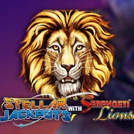 Try Stellar Jackpots with Serengeti Lions slot by Lightning Box Game on sspinsy.eu – logo image