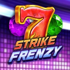 Strike Frenzy online game logo by Pragmatic Play on sspinsy.eu