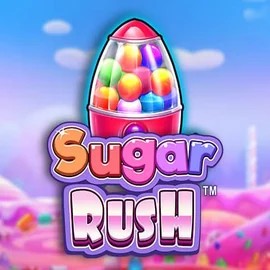 Sugar Rush slot visual from Pragmatic Play available on sspinsy.eu
