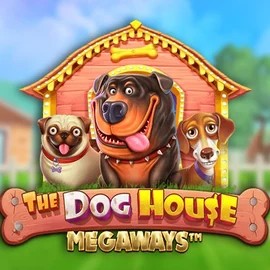 The Dog House Megaways logo by Pragmatic Play Spinsy Casino