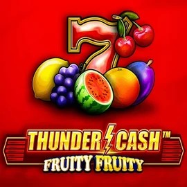 Thunder Cash Fruity Fruity casino game by Novomatic – featured logo at Spinsy Casino