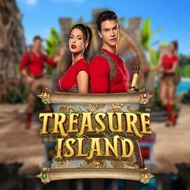 Treasure Island game by Pragmatic Play – logo hosted on Spinsy Casino