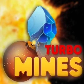 Turbo Mines slot icon by Turbo Games, available at Spinsy Casino