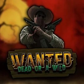 Wanted Dead or a Wild online game logo by Hacksaw Gaming on sspinsy.eu